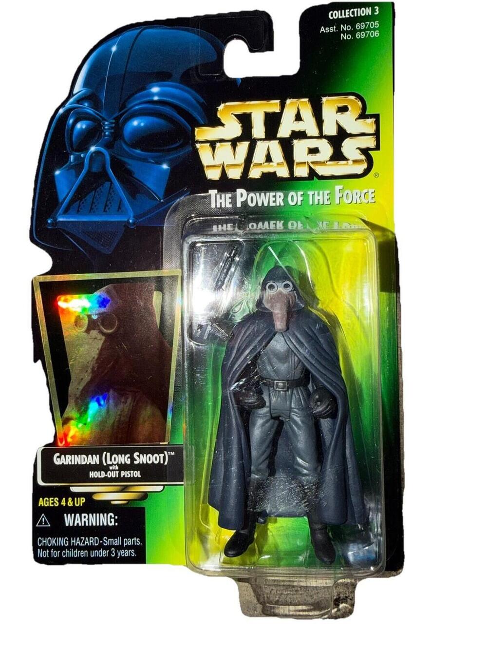 Star Wars Garindan (Long Snoot) POTF Action Figure Kenner W/ Sticker